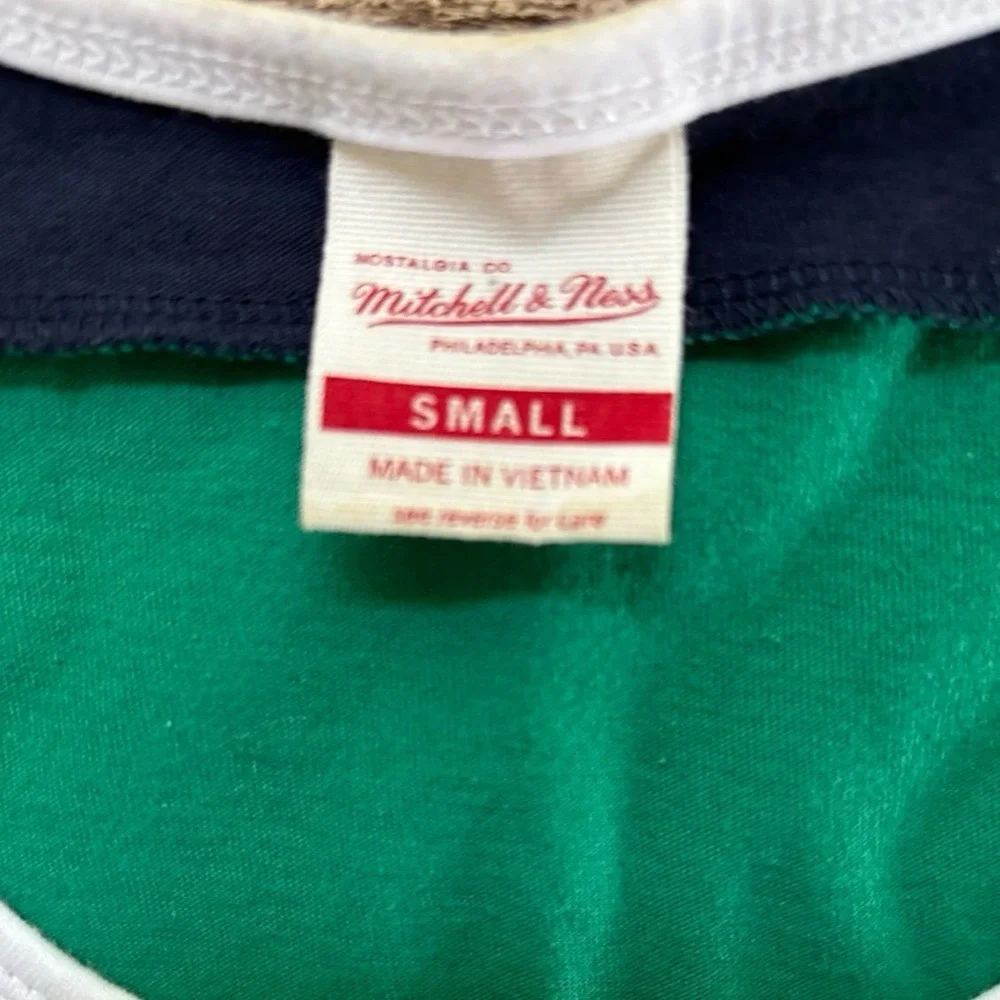 Mitchell & Ness Notre Dame Irish Tank Top  Size Small